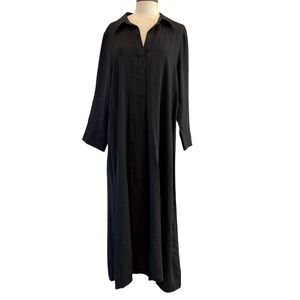 Arket linen blend kaftan maxi dress